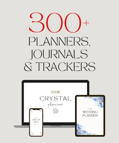 300+ Digital Planners, Journals & Trackers - Canva Templates