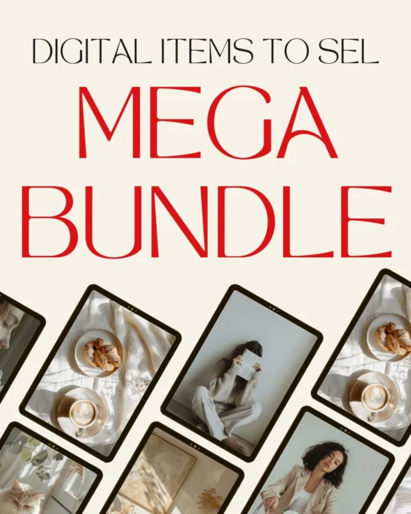 Digital Items to Sell Mega Bundle