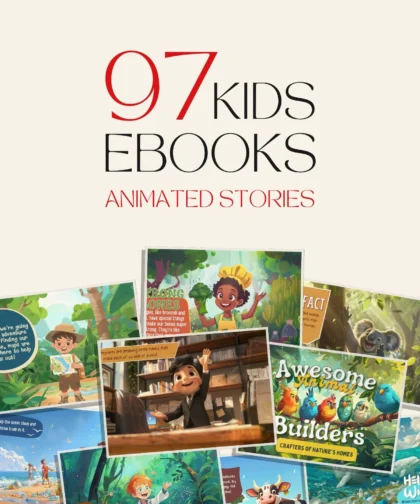 97 Kids Animated Stories - Canva Templates