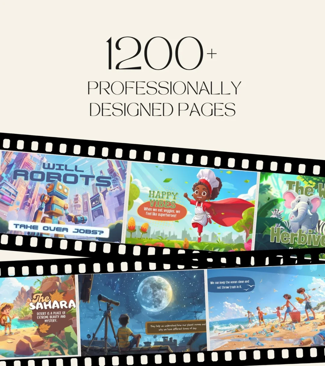 97 Kids Animated Stories - Canva Templates - Image 2